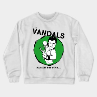 The Vandals - Make My Day Punk Rock FanArt Design Crewneck Sweatshirt